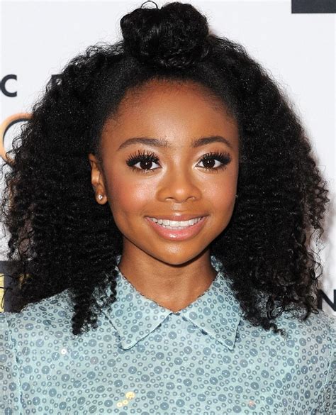 Former Disney Channel Actress Skai Jackson。